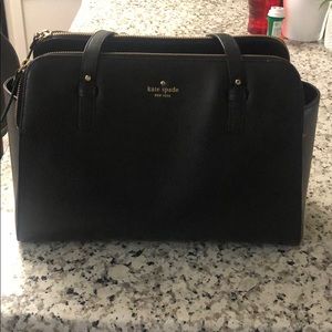 Kate Spade ♠️ Grand Street Lydia Black Tote